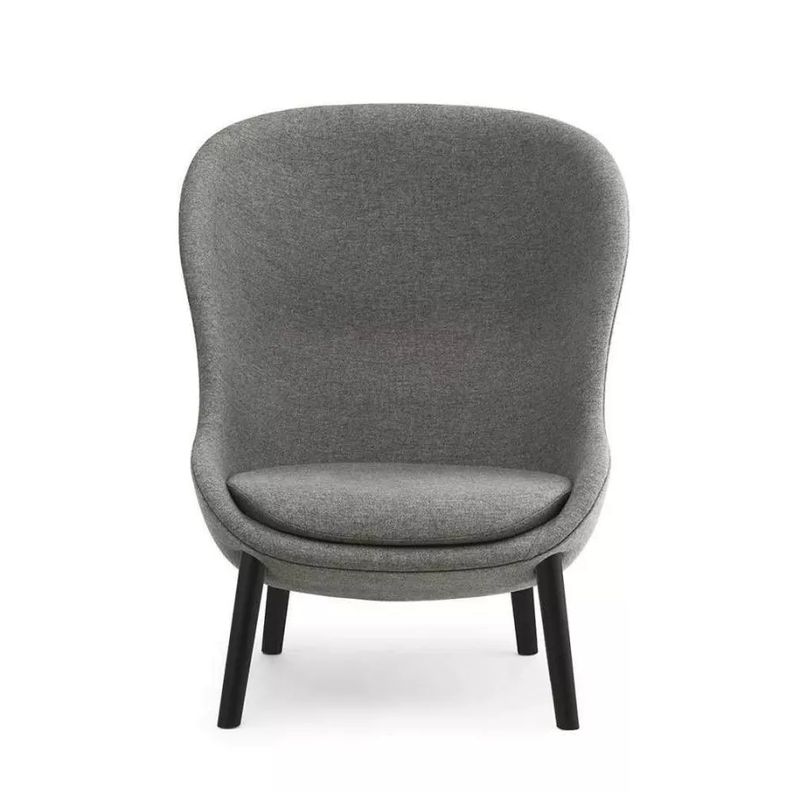 Normann Copenhagen Hyg High Oak Fauteuil MLF 26, Zwart Eiken Onderstel 8 Normann Copenhagen Hyg High Oak Fauteuil MLF 26, Zwart Eiken Onderstel - Afbeelding 8