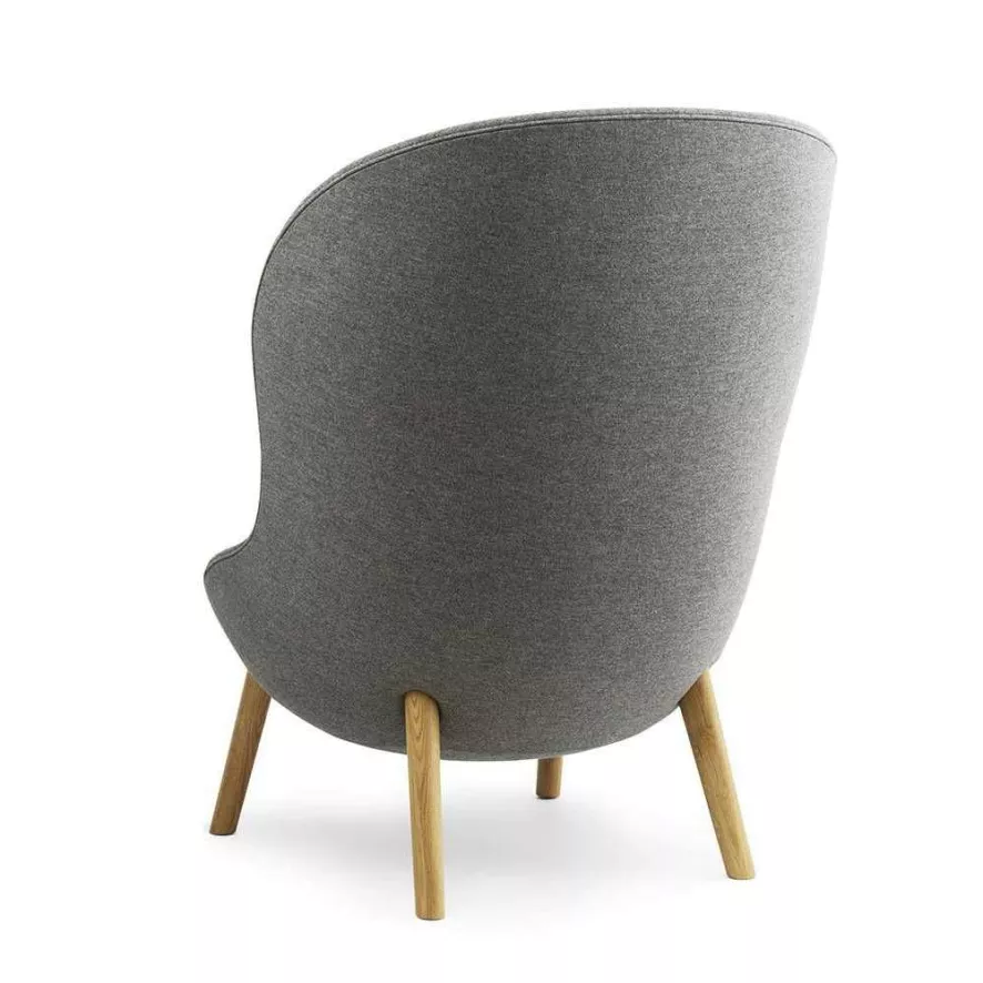 Normann Copenhagen Hyg High Oak Fauteuil MLF 26, Zwart Eiken Onderstel 10 Normann Copenhagen Hyg High Oak Fauteuil MLF 26, Zwart Eiken Onderstel - Afbeelding 10