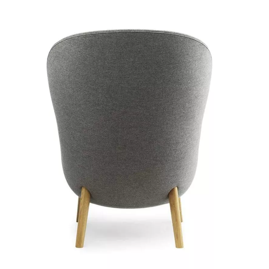 Normann Copenhagen Hyg High Oak Fauteuil MLF 26, Zwart Eiken Onderstel 11 Normann Copenhagen Hyg High Oak Fauteuil MLF 26, Zwart Eiken Onderstel - Afbeelding 11