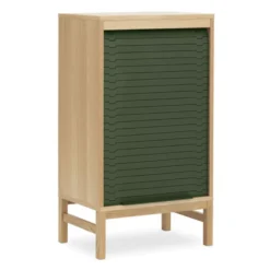 Normann Copenhagen Jalousi Cabinet Low Opbergkast Donkergroen
