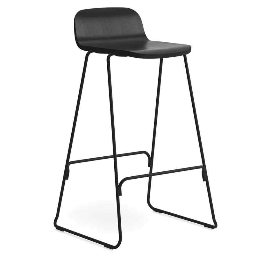 Normann Copenhagen Just Barstool Barkruk Met Rugleuning 75 Cm Naturel 2 Normann Copenhagen Just Barstool Barkruk Met Rugleuning 75 Cm Naturel - Afbeelding 2