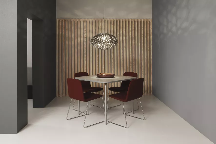 Normann Copenhagen Just Chair Stoel Met Verchroomd Onderstel, Essen 17 Normann Copenhagen Just Chair Stoel Met Verchroomd Onderstel, Essen - Afbeelding 17