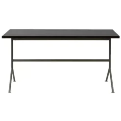 Normann Copenhagen Kip Bureau Grey 150x80 Dark Brown