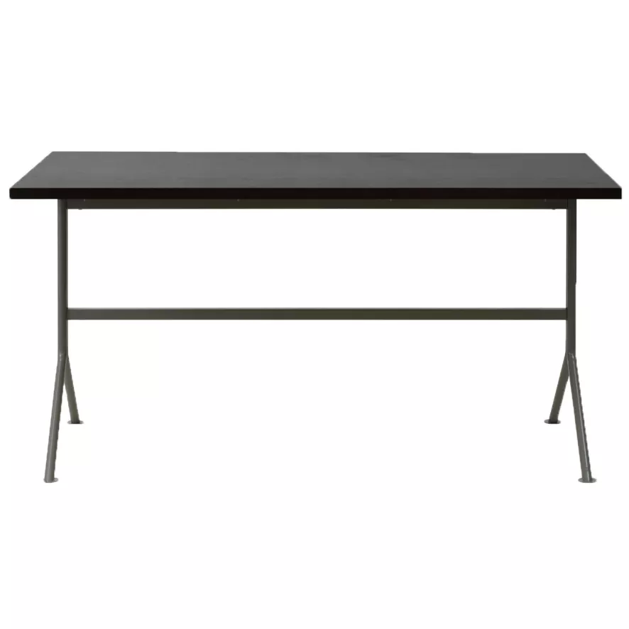 Normann Copenhagen Kip Bureau Grey 150x80 Dark Brown 1 Normann Copenhagen Kip Bureau Grey 150x80 Dark Brown