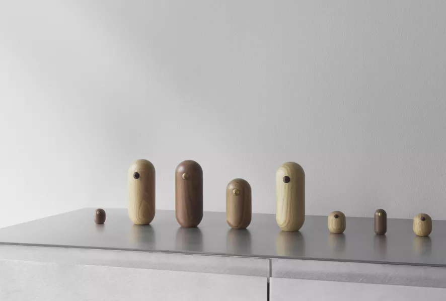 Normann Copenhagen Little Bird Collectors Item 3cm Lichtroze 3 Normann Copenhagen Little Bird Collectors Item 3cm Lichtroze - Afbeelding 3