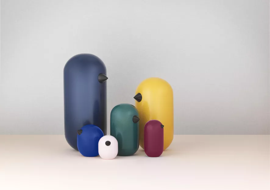 Normann Copenhagen Little Bird Collectors Item 3cm Lichtroze 6 Normann Copenhagen Little Bird Collectors Item 3cm Lichtroze - Afbeelding 6