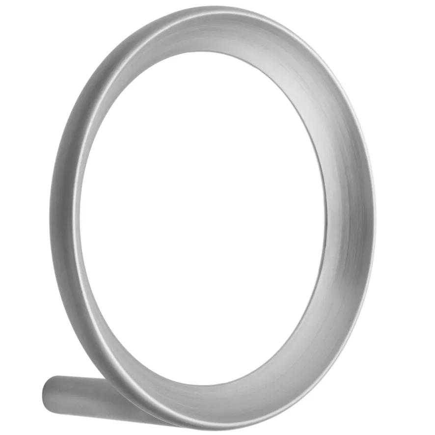 Normann Copenhagen Loop Haak Ø9.4 Large Brushed Zinc 1 Normann Copenhagen Loop Haak Ø9.4 Large Brushed Zinc