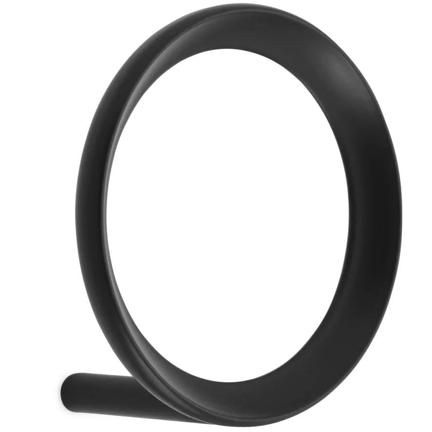 Normann Copenhagen Loop Haak Ø9.4 Large Black 1 Normann Copenhagen Loop Haak Ø9.4 Large Black