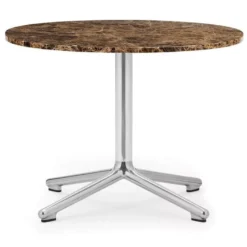 Normann Copenhagen Lunar Salontafel 60 Aluminium Onderstel Coffee Marmer