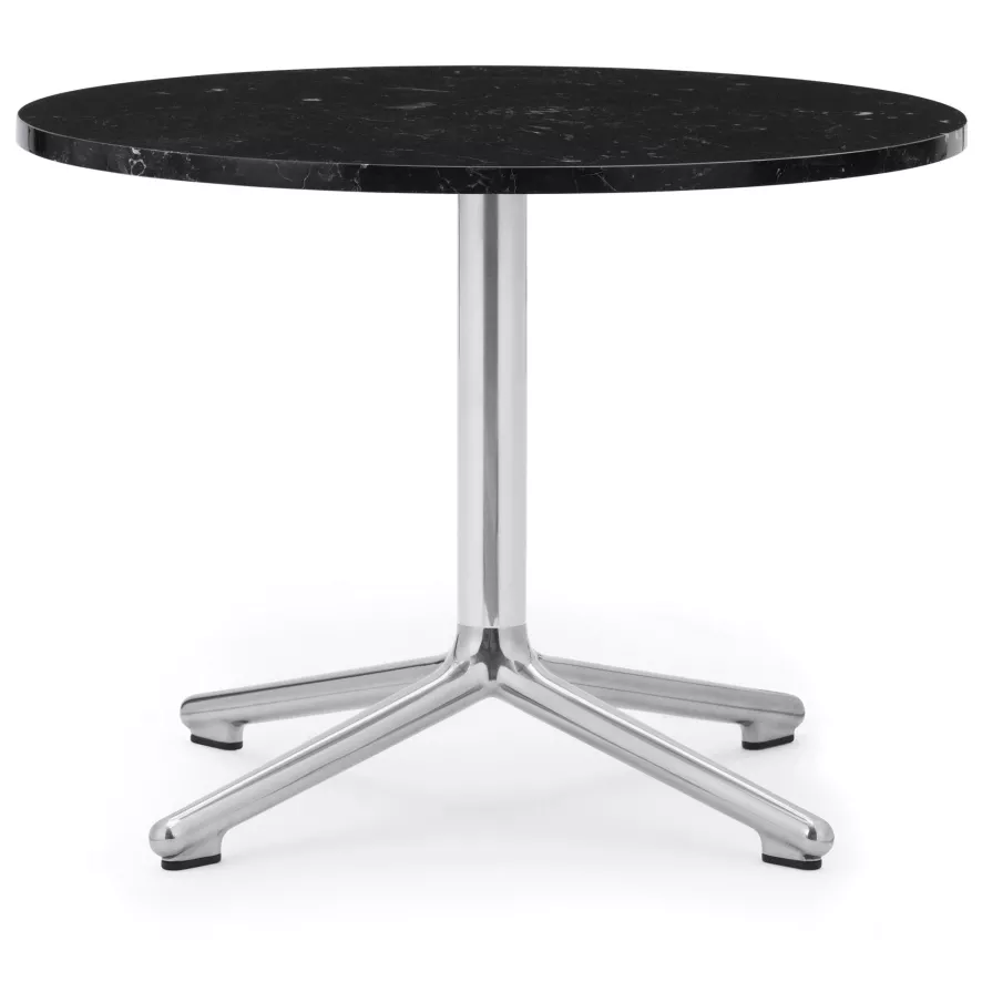 Normann Copenhagen Lunar Salontafel 60 Aluminium Onderstel Zwart Marmer 1 Normann Copenhagen Lunar Salontafel 60 Aluminium Onderstel Zwart Marmer