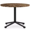 Normann Copenhagen Lunar Salontafel 60 Zwart Onderstel Coffee Marmer