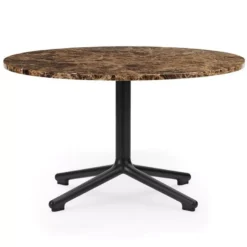 Normann Copenhagen Lunar Salontafel 70 Zwart Onderstel Coffee Marmer