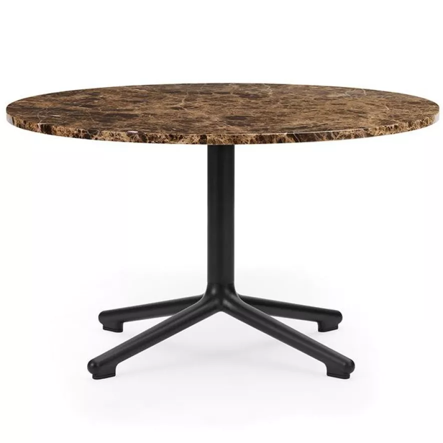Normann Copenhagen Lunar Salontafel 70 Zwart Onderstel Coffee Marmer 1 Normann Copenhagen Lunar Salontafel 70 Zwart Onderstel Coffee Marmer