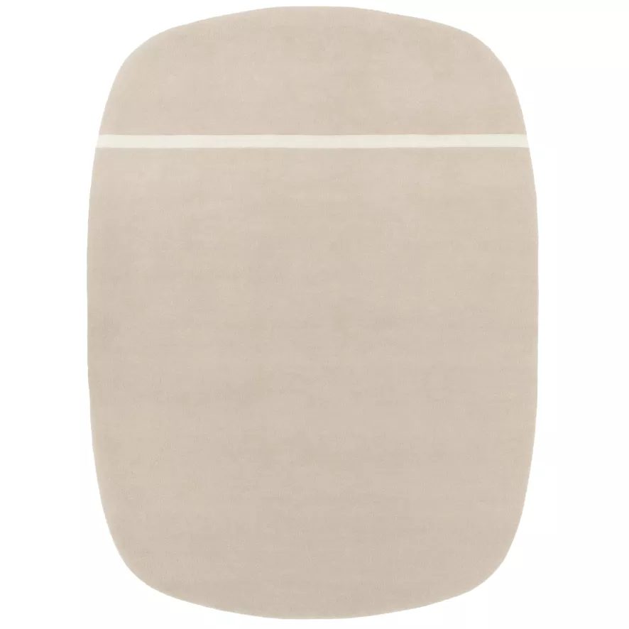 Normann Copenhagen Oona Vloerkleed Large 240x175 Zand 1 Normann Copenhagen Oona Vloerkleed Large 240x175 Zand