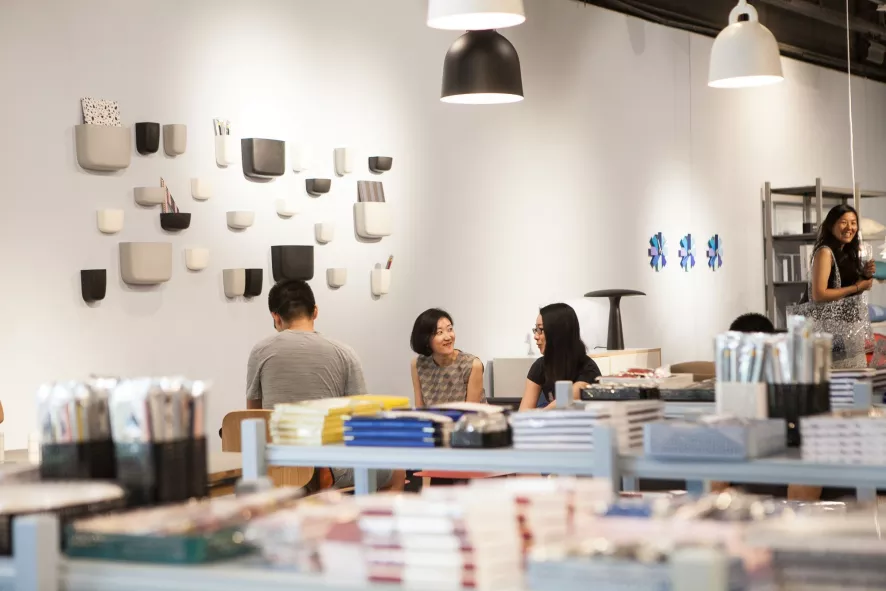 Normann Copenhagen Pocket Organizer 3 Wandplank Powder Blue 7 Normann Copenhagen Pocket Organizer 3 Wandplank Powder Blue - Afbeelding 7