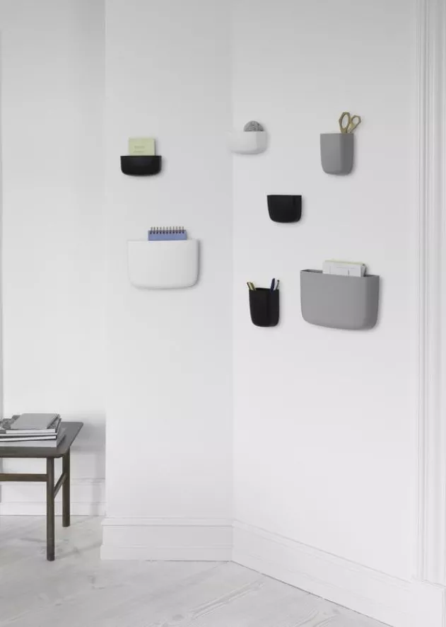 Normann Copenhagen Pocket Organizer 3 Wandplank Wit 12 Normann Copenhagen Pocket Organizer 3 Wandplank Wit - Afbeelding 12