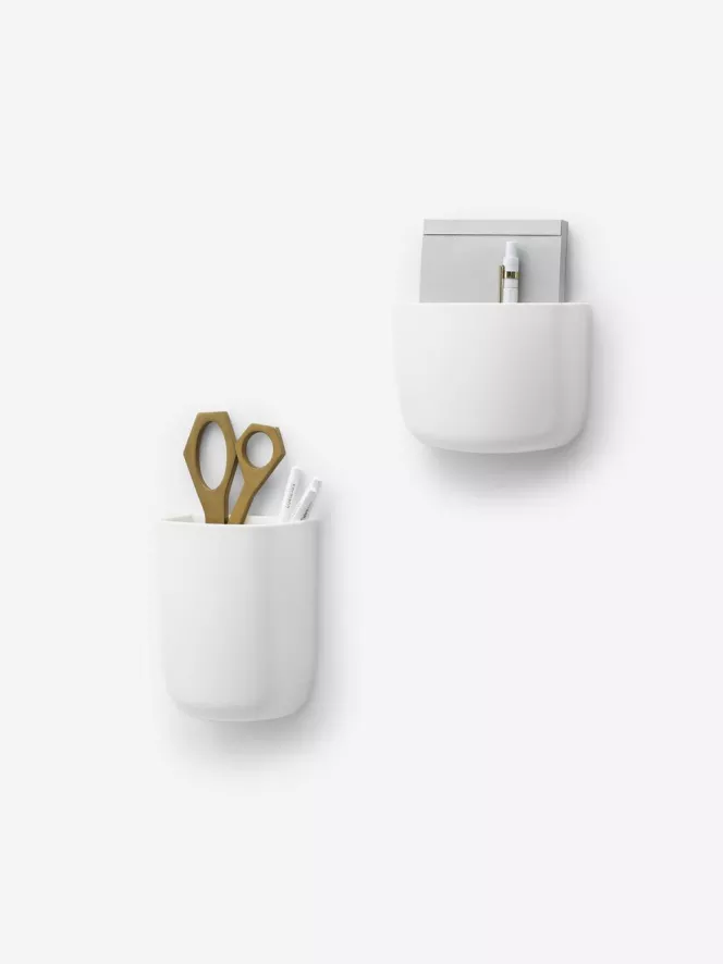 Normann Copenhagen Pocket Organizer 2 Wandplank Wit 13 Normann Copenhagen Pocket Organizer 2 Wandplank Wit - Afbeelding 13