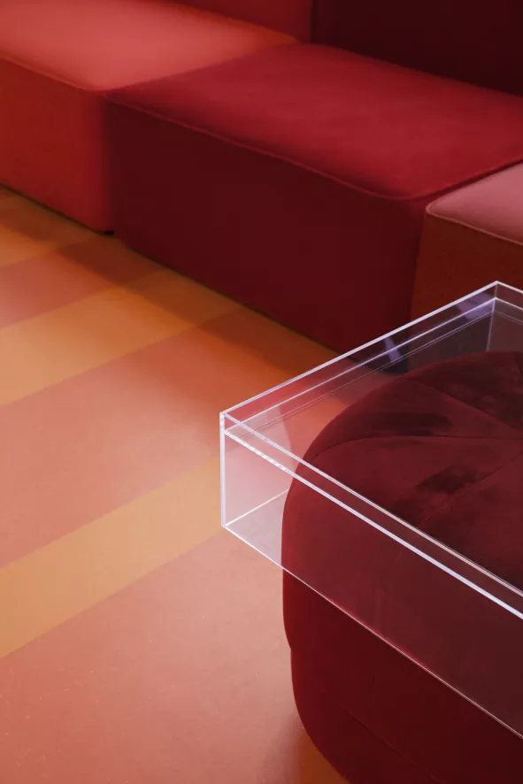 Normann Copenhagen Circus Velour Poef Small Light Blue 11 Normann Copenhagen Circus Velour Poef Small Light Blue - Afbeelding 11