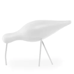 Normann Copenhagen Shorebird Vogel Collectors Item Large White/white