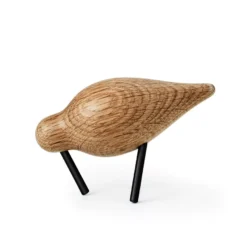 Normann Copenhagen Shorebird Vogel Collectors Item Small Zwart