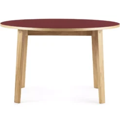 Normann Copenhagen Slice Linoleum Tafel 120 Bordeaux