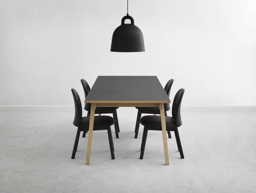 Normann Copenhagen Slice Linoleum Tafel 200x90 Grijs 8 Normann Copenhagen Slice Linoleum Tafel 200x90 Grijs - Afbeelding 8