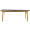 Normann Copenhagen Slice Linoleum Tafel 250x90 Zwart