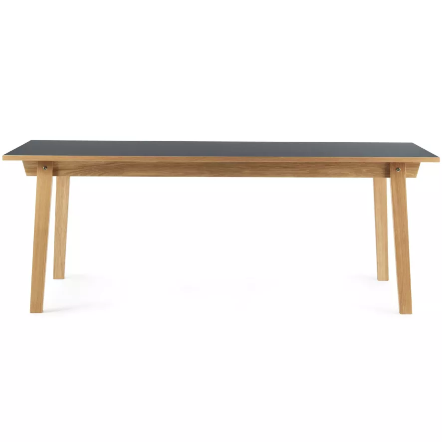 Normann Copenhagen Slice Linoleum Tafel 200x90 Grijs 1 Normann Copenhagen Slice Linoleum Tafel 200x90 Grijs