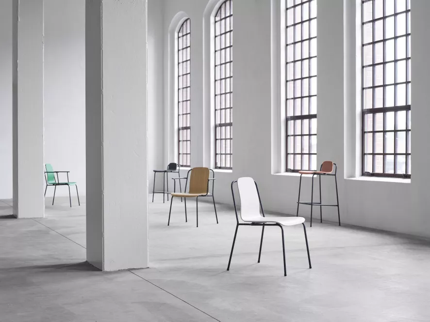 Normann Copenhagen Studio Chair Stoel Bruin 10 Normann Copenhagen Studio Chair Stoel Bruin - Afbeelding 10