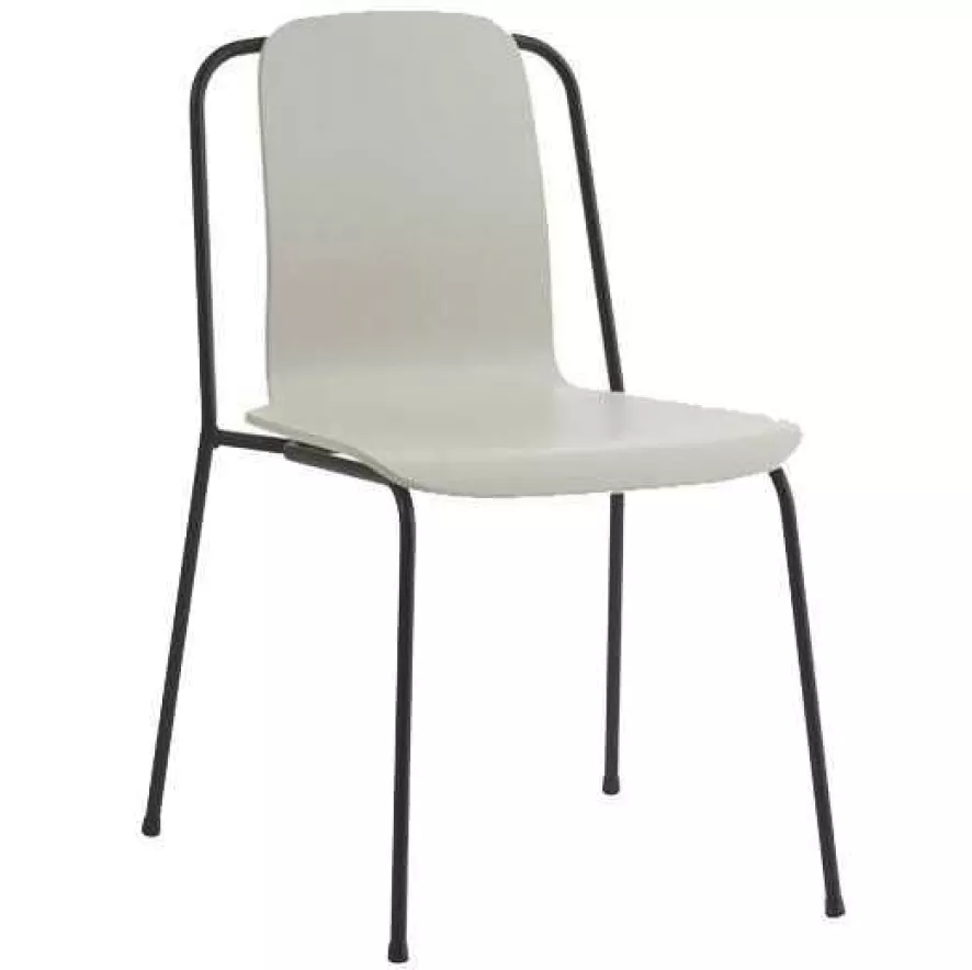 Normann Copenhagen Studio Chair Stoel Lichtgrijs 1 Normann Copenhagen Studio Chair Stoel Lichtgrijs