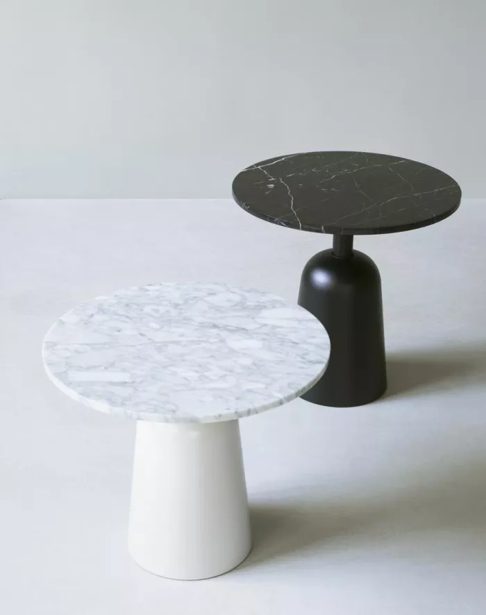 Normann Copenhagen Turn Table Marble Bijzettafel White 10 Normann Copenhagen Turn Table Marble Bijzettafel White - Afbeelding 10