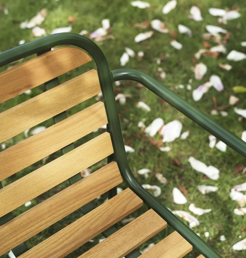 Normann Copenhagen Vig Wood Tuinstoel Met Armleuning Zwart 2 Normann Copenhagen Vig Wood Tuinstoel Met Armleuning Zwart - Afbeelding 2