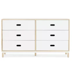 Normann Copenhagen Kabino Ladekast Met 6 Lades Wit